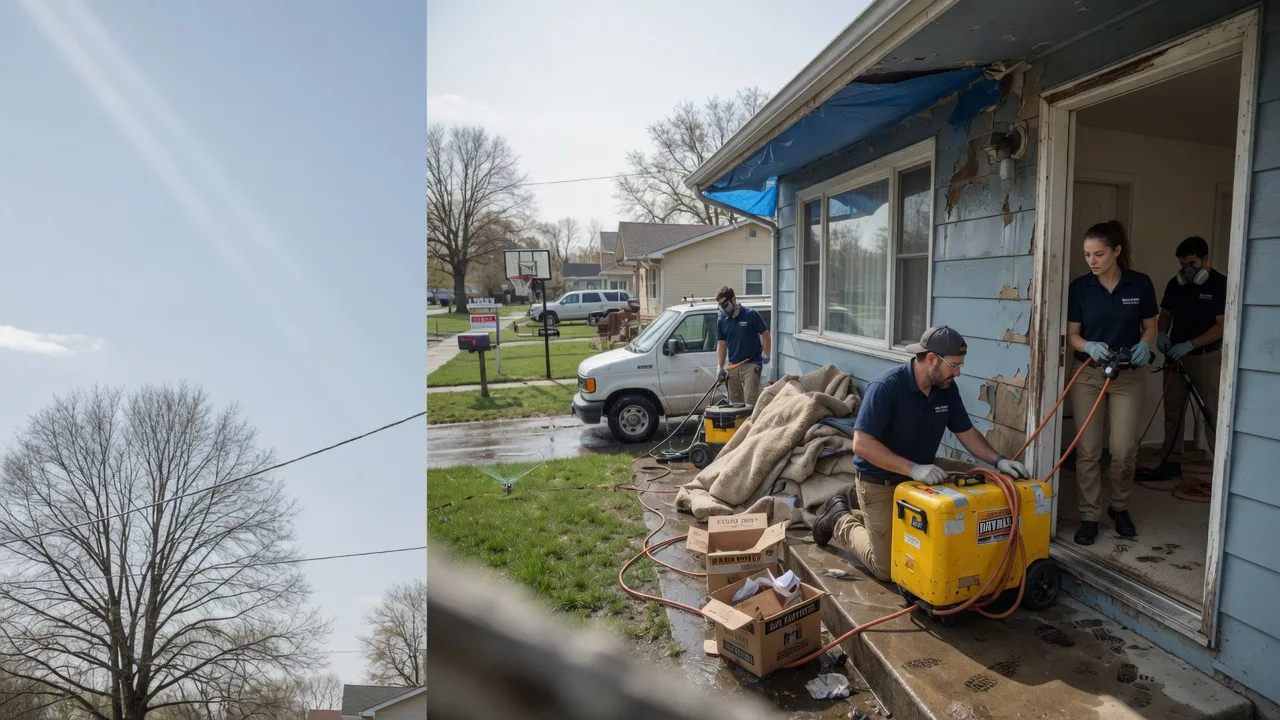 Basement Flood Cleanup in Bowdle, SD near me
